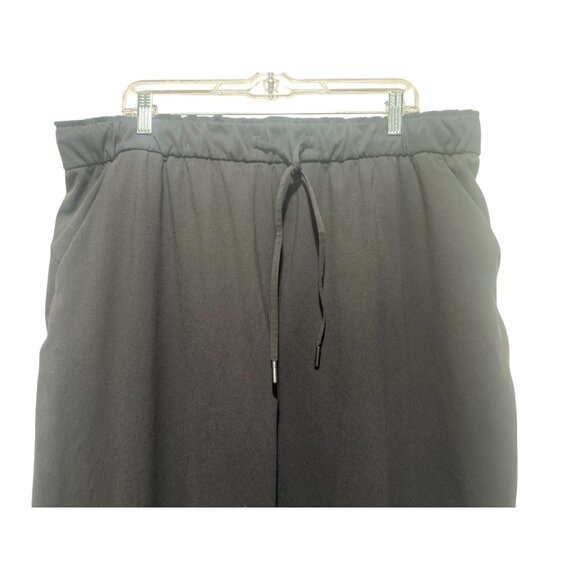 Lululemon Keep Moving Joggers Womens Size 18 Black Drawstring Waist Gorpcore - Picture 8 of 14